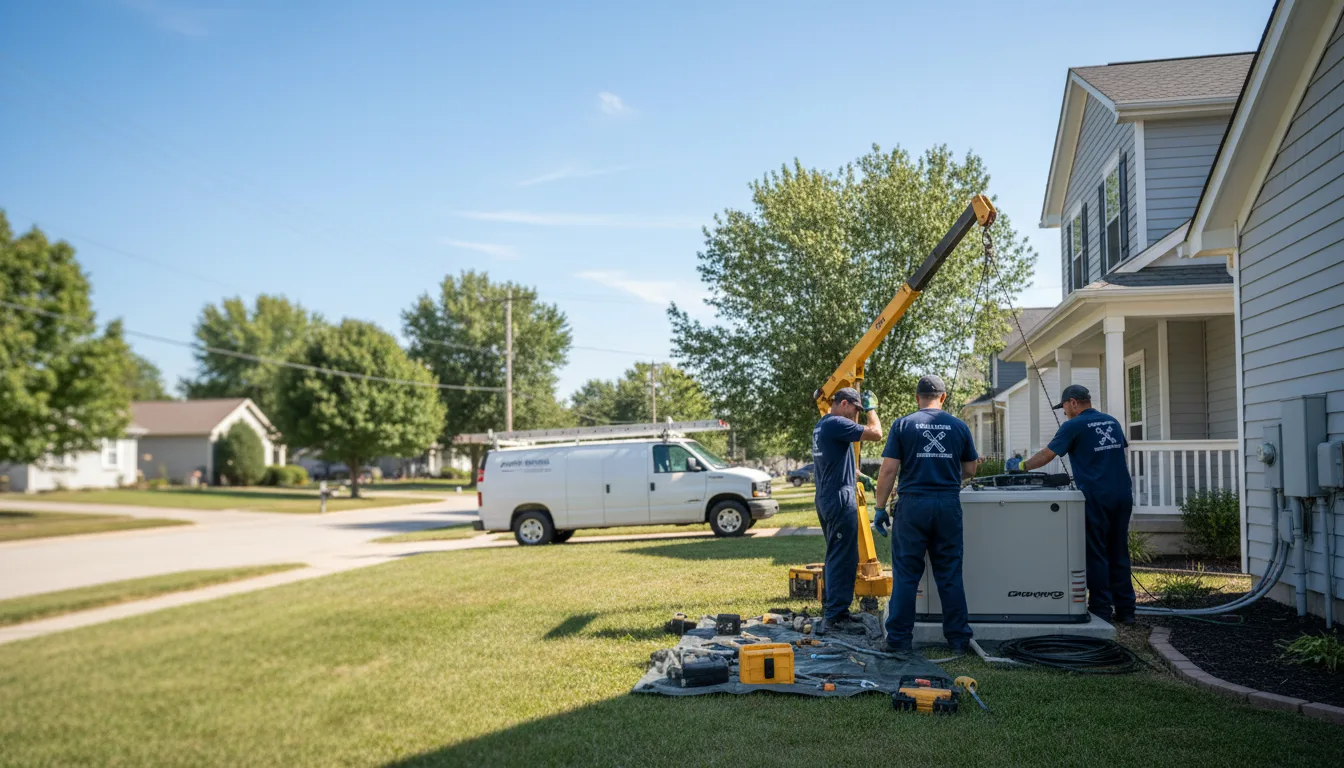 Generator Installation in Aledo, IL near me